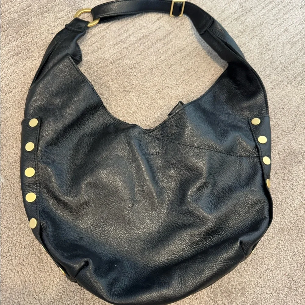 Hammitt Large Tom VIP Black Leather Hobo Bag Like New - Picture 4 of 8